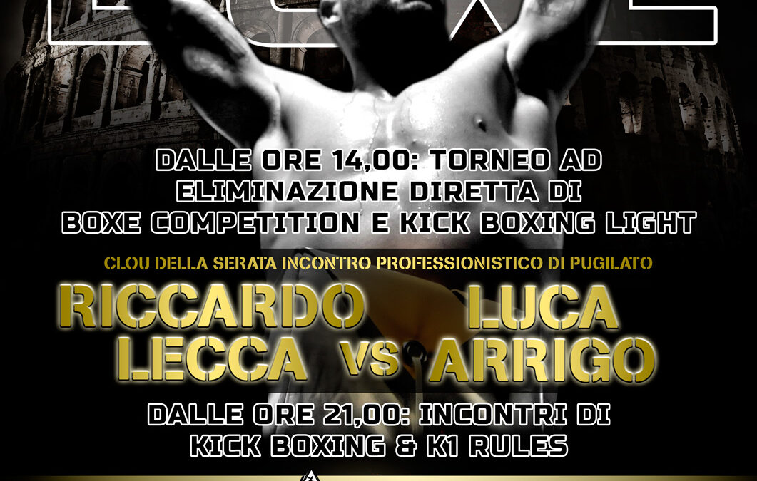 Boxe, 25 Aprile 2014: Riccardo Lecca vs Luca Arrigo (Stazione Birra)